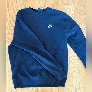 Nike Men's Dark Blue Crewneck Sweater